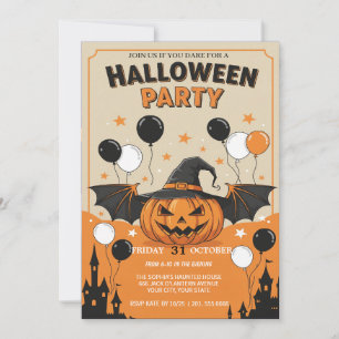 Spooky Halloween Party Invitation