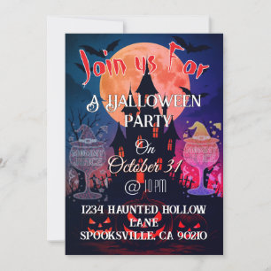 Spooky Halloween Party Invitation