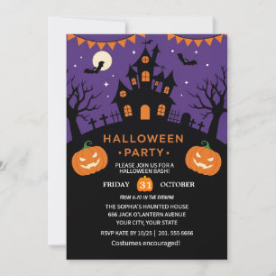 Spooky Halloween Party Invitation