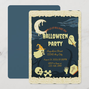 Spooky Halloween Party Invitation