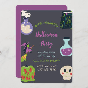 Spooky Halloween Party Invitation