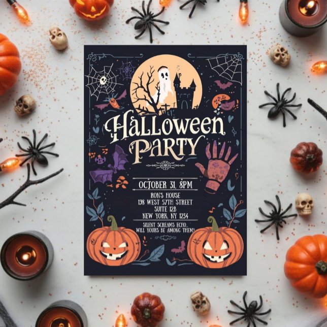 Spooky Halloween Party Invitation (Creator Uploaded)