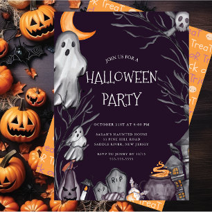Spooky Halloween Party Invitation