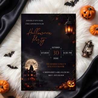 Spooky Halloween Party Invitation