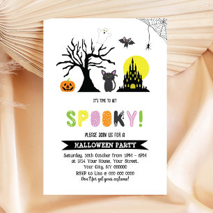 Spooky Halloween Party Invitation