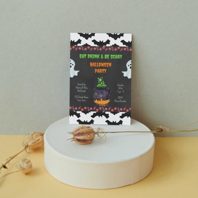 Spooky Halloween Party Invitation (Creator Uploaded)