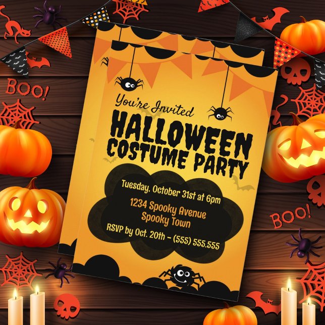 Spooky Halloween Party Invitation (Creator Uploaded)