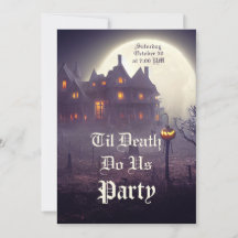 Spooky Halloween Party Invitation