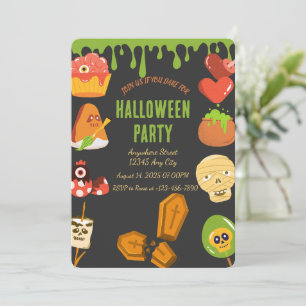Spooky Halloween Party Invitation