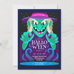 Spooky Halloween Party Invitation
