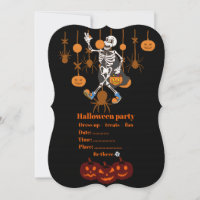 Spooky Halloween Party Invitation – Cute & Scary