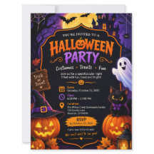 Spooky Halloween Party Invitation – Fun & Festive