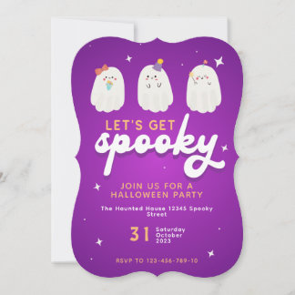 Spooky Halloween Party Invite
