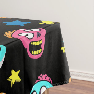 Spooky Halloween pattern Tablecloth