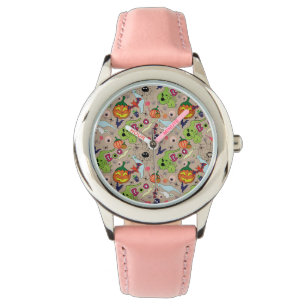 Spooky Halloween Pattern Watch