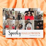 Spooky Halloween Photo Card<br><div class="desc">Photo and modern script calligraphy.</div>