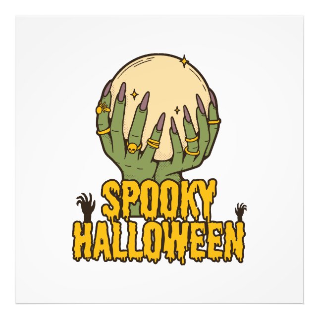 spooky halloween photo print (Front)