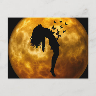 Spooky Halloween Postcard