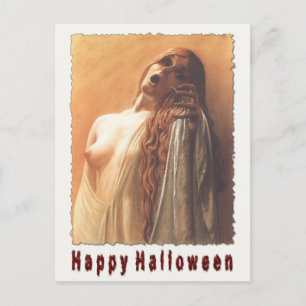 Spooky Halloween Postcard Scare