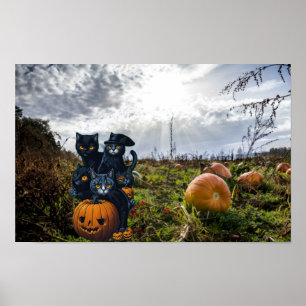 Spooky Halloween. Poster