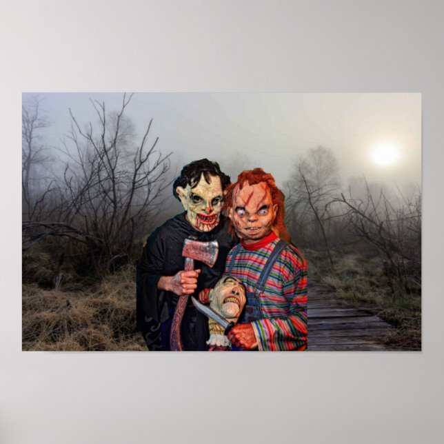 Spooky Halloween. Poster (Front)