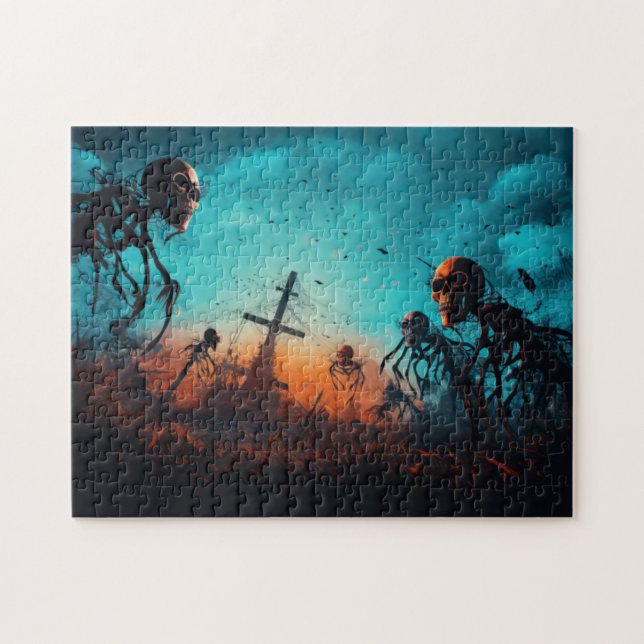 Spooky Halloween Puzzle (Horizontal)