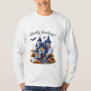 spooky Halloween scene T-Shirt