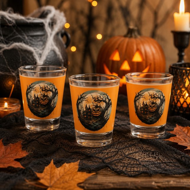 Spooky Halloween Shot Glass (Creator Uploaded)