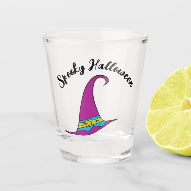 Spooky Halloween Shot glass (Front)