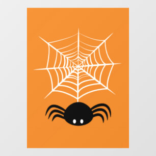 Spooky Halloween Spider Illustration