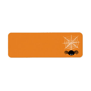 Spooky Halloween Spider Illustration