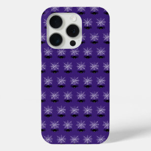 Spooky Halloween Spider Illustration iPhone 15 Pro Case