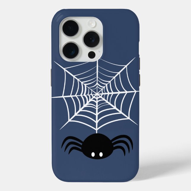 Spooky Halloween Spider Illustration Case-Mate iPhone Case (Back)