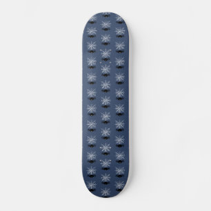 Spooky Halloween Spider Illustration Skateboard