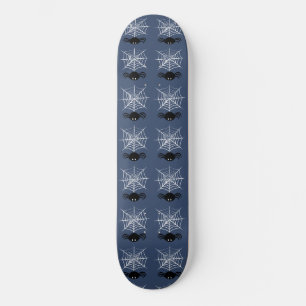 Spooky Halloween Spider Illustration Skateboard