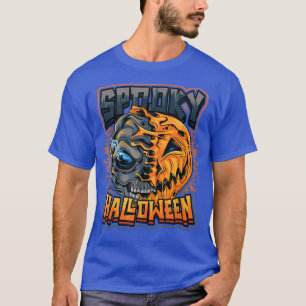 Spooky Halloween Spooky Horror Pumpkin T-Shirt
