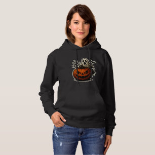 Spooky Halloween Sticker Hoodie