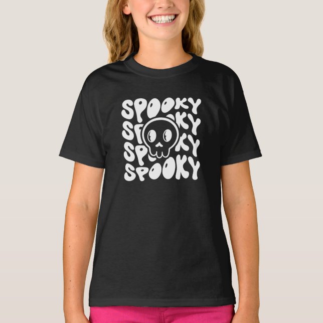 Spooky Halloween  T-Shirt (Front)