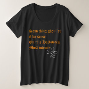 Spooky Halloween T-Shirt Plus Size T-Shirt