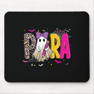 Spooky Halloween Teacher Para Counselor Sped Prepp Mouse Pad