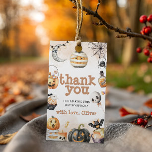 Spooky Halloween Thank You Tag