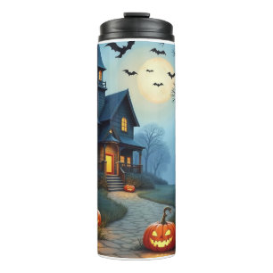 Spooky Halloween Thermal Tumbler