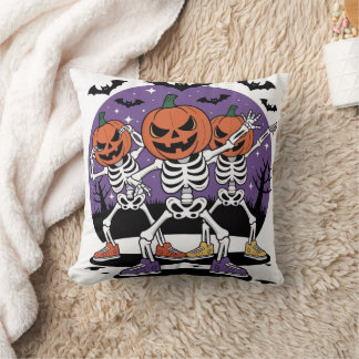 Spooky Halloween Throw Pillow