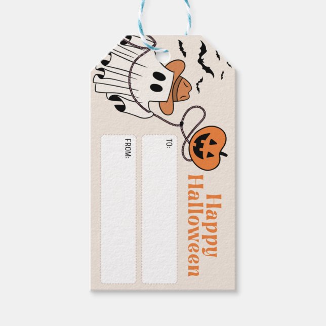 Spooky Halloween Treat Label (Front)