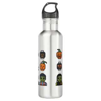 Spooky Halloween Water Bottle Design