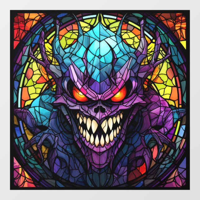 Spooky Halloween Window Cling (Sheet)