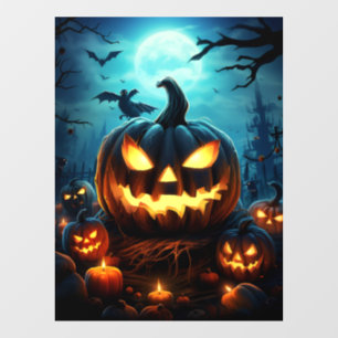 Spooky Halloween Window Cling