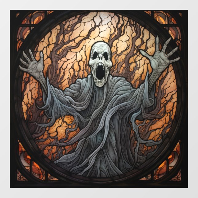 Spooky Halloween Window Cling (Sheet)