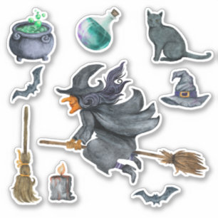 Spooky Halloween Witch themed