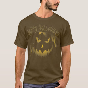 Spooky Happy Halloween JackOLantern Men Women Cost T-Shirt